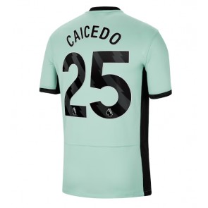 Maillot de foot Chelsea Moises Caicedo #25 Troisième 2023-24 Manches Courte